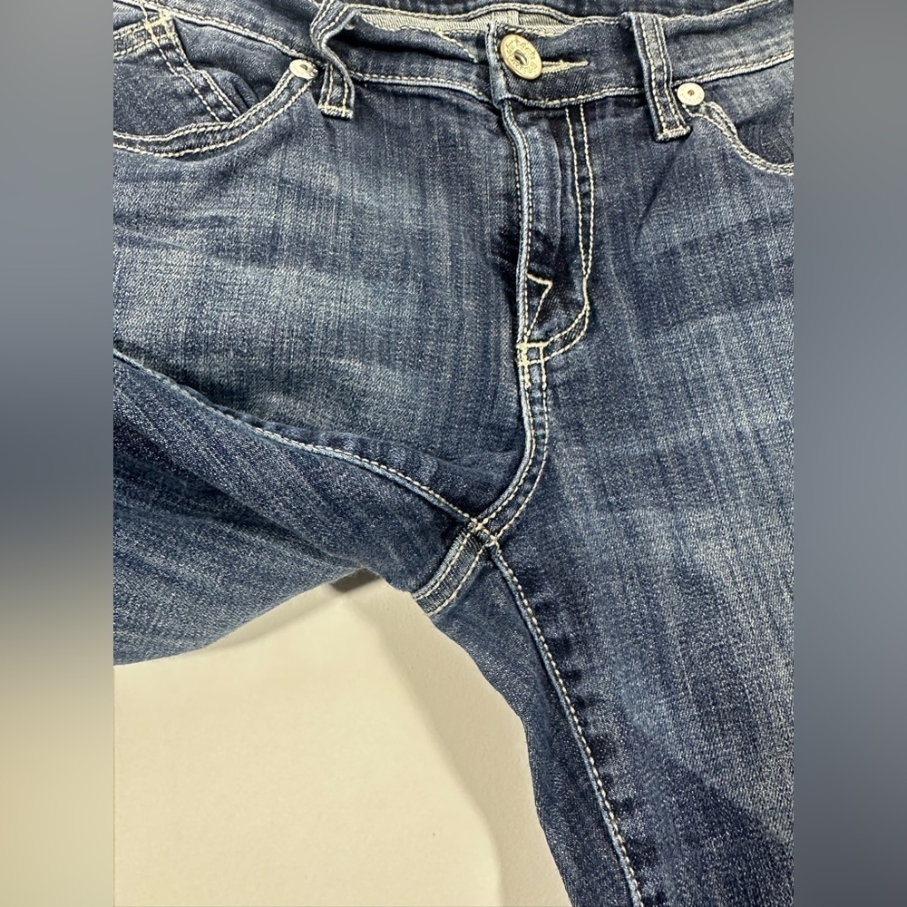 Rock & Republic Womens Sz 10 Kendall Capri Cropped Denim Jeans Capris - Picture 3 of 11